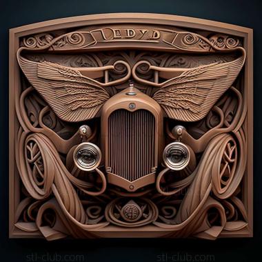 3D мадэль Bentley 4 Litre (STL)